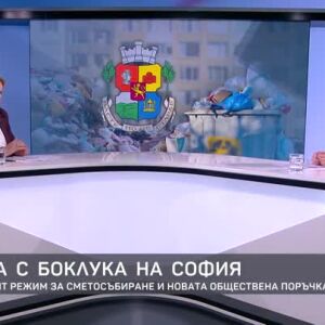Снимка: Надежда Бобчева за кризата с боклука на София