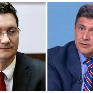 Снимка: Крум Зарков и Димо Гяуров са гости в "Лице в лице"