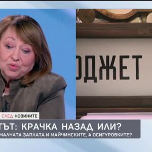 Снимка: Бюджетът: Крачка назад или?