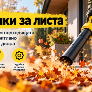 Снимка: Как да почистите двора от листа без гребло – духалки, листосъбирачи и правилна техника