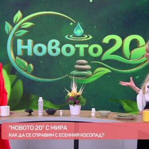Снимка: "Новото 20": Как да се справим с есенния косопад?