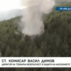 Снимка: Пожарите в страната продължават