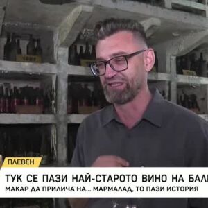 Снимка: Къде се пази най-старото вино на Балканите?