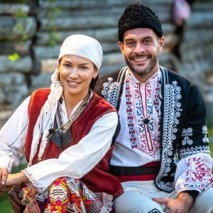 Снимка: Кристиан Генчев и Елеонора Кабакчиева (годеници)