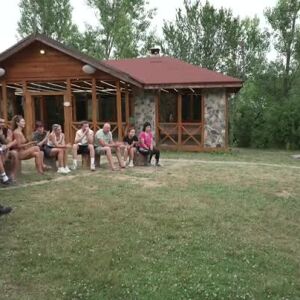 Снимка: Коя от двете двойки дуелисти получи предимство в една от игрите?