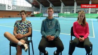 Те са бъдещето на българския тенис (ВИДЕО)