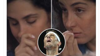 Болка на корта: Жената на Надал избухна в сълзи (ВИДЕО)