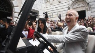 Италиански национал закъсня за собствената си сватба след триумфа на Евро 2020