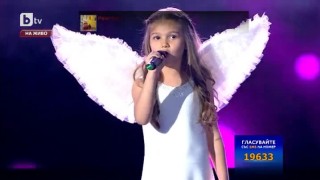 Българският ангел Поля Иванова на сцената на 