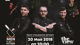 "Men in the Kitchen" пренасят емоцията на MasterChef в столичен ресторант тази неделя