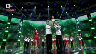 Изпълнение на децата от школата по спортни танци “Импулс – Велинград 2002” в памет на Атанас Клечаров