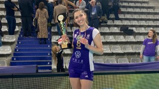 Ева Янева и националният селекционер са шампиони на Франция 