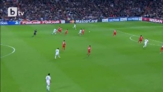 Реал откри резултата в мача за 1:0 с Ливърпул (ВИДЕО)