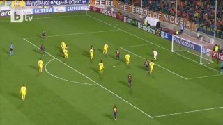 Барселона водят с 2:0 на Апоел, Лео Меси счупи рекорд на Шампионска лига! (ВИДЕО)