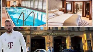 Хари Кейн натрупа сметка от милион паунда за хотел в Мюнхен