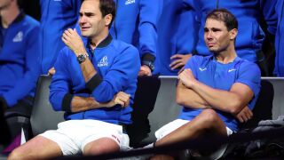 Федерер: Благодаря! Не исках да съм самотен в последния си мач