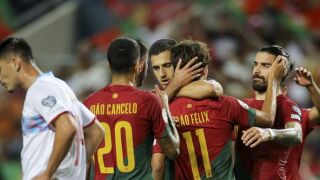 И без Роналдо може: Португалия отнесе Люксембург с 9:0