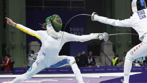 Снимка: Натали Моелхаузен се състезава на Игрите в Париж с тумор, не се отказа до последно (ВИДЕО)