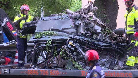 Снимка: Катастрофата с мощен джип в Пловдив: Шофьорът е карал със 175 км/ч