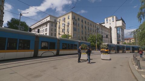 Снимка: Проект за 50 млн. лева: Част от бул. "Стамболийски" в София става пешеходен, пускат трамвай