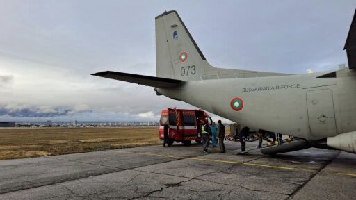  Военен самолет „Спартан“ с две медицински мисии в рамките на 24 часа 