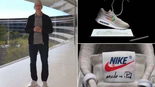 Тим Кук се появи с единствените маратонки на Nike, изцяло проектирани на iPad