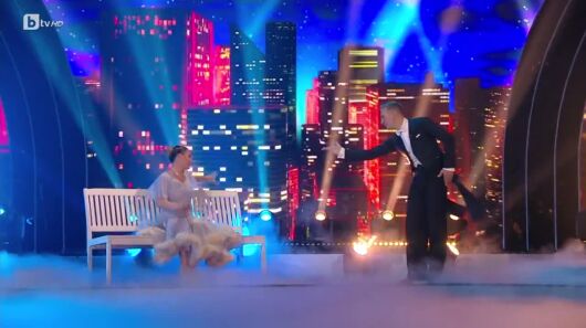 Ивет Горанова и Тодор Атанасов танцуват фокстрот | Dancing stars