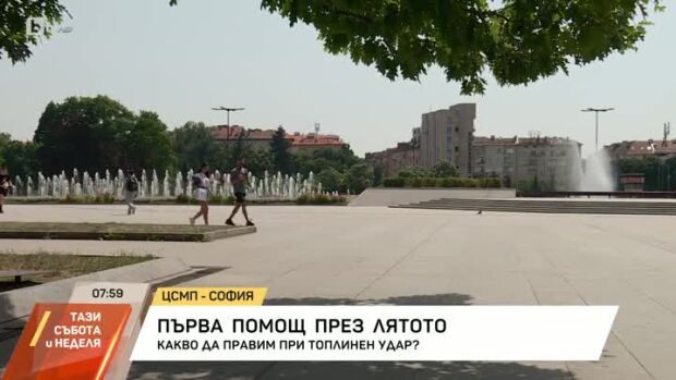 Снимка: Първа помощ през лятото: Какво да правим при топлинен удар