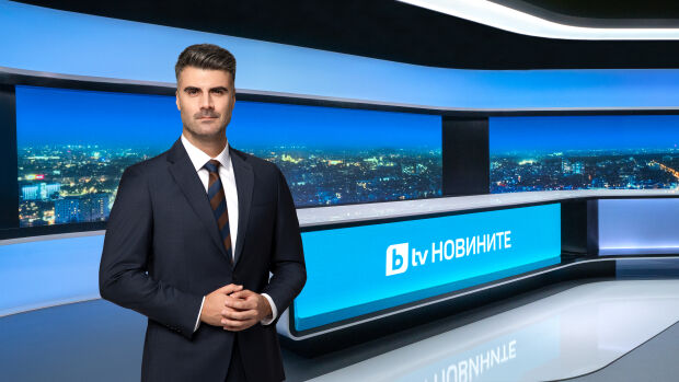 Снимка: Константин Динчев се присъединява към екипа от водещи в bTV Новините