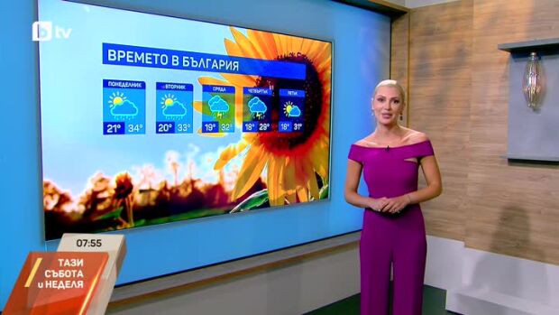 Снимка: Леко захлаждане през новата седмица