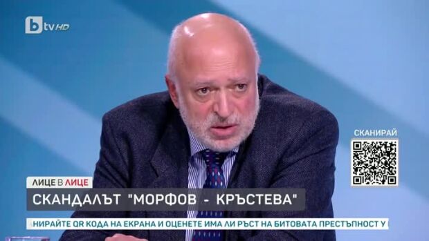 Снимка: Велислав Минеков за скандала "Морфов-Кръстева"