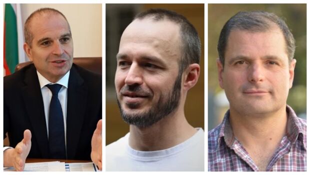 Снимка: Гроздан Караджов, доц. Стойчо Стойчев и Иво Инджов - гости в "Лице в лице"