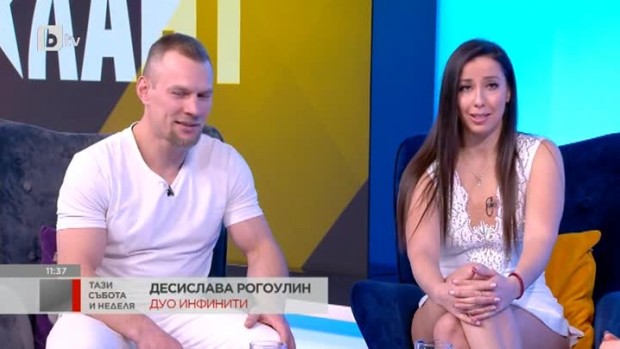 Снимка: За първи път на сцена заедно - дуо "Инфинити" в "България търси талант"