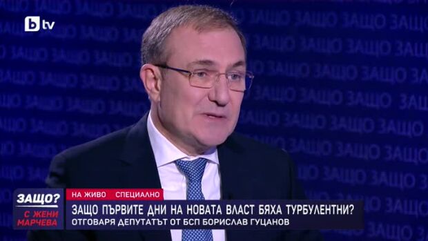 Снимка: Защо?: Гост е Борислав Гуцанов
