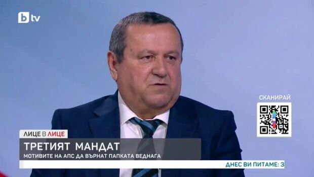 Снимка: Третият мандат: Мотивите на АПС да върнат папката веднага