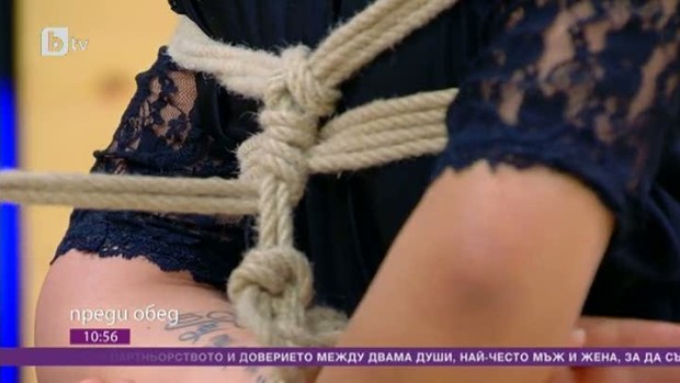 Снимка: Шибари или изкуство за връзване на тяло