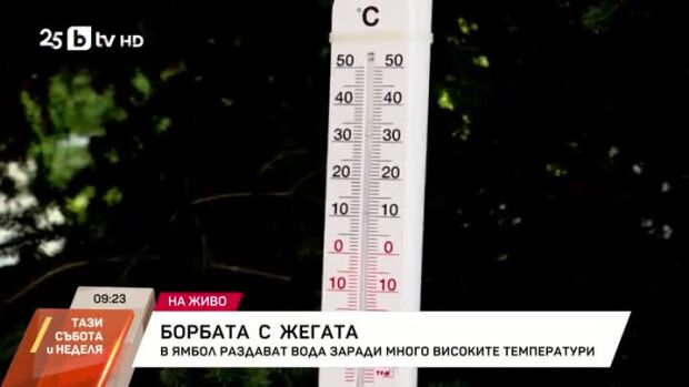 Снимка: Борба с жегите