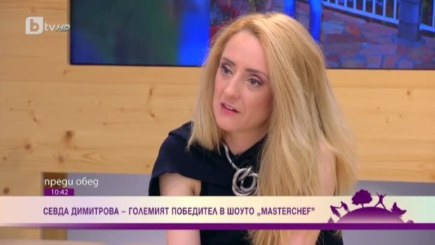 Снимка: Севда: В MasterChef емоциите са много концентрирани и адреналинът е на много високо...