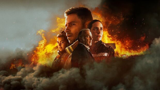 Снимка: Новият сериал по bTV Action „Сред пламъците“ показва човешкото лице на пожарникарската...