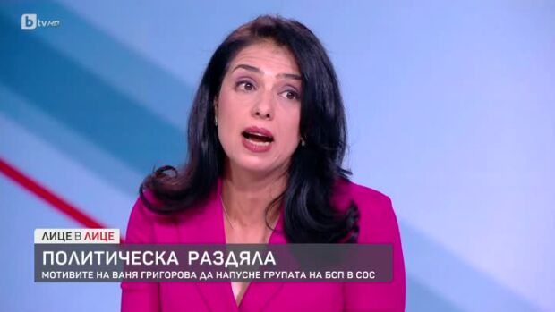 Снимка: Ваня Григорова: Не разбирам защо ГЕРБ налага на БСП да прави такива тежки компромиси,...