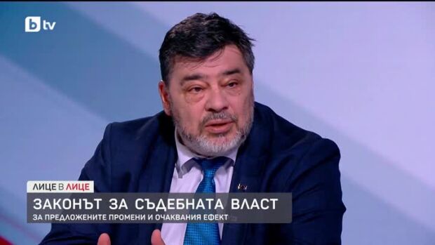 Снимка: Велислав Величков за предложените промени и очаквания ефект в Закона за съдебната...
