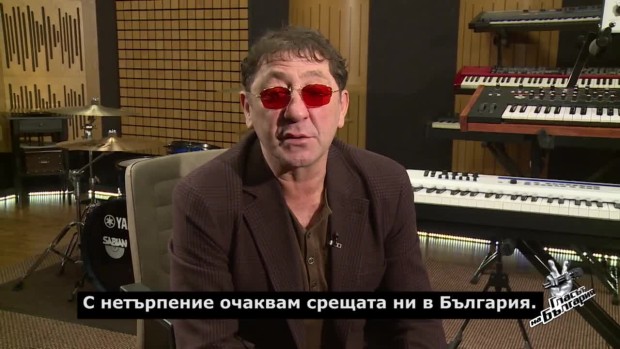 Снимка: Григорий Лепс: Успех на всички участници в "Гласът на България"