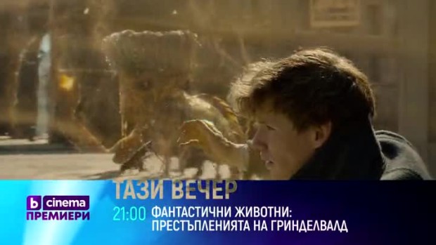 Снимка: Фантастични животни: Престъпленията на Гринделвалд - днес от 21 ч. по bTV Cinema