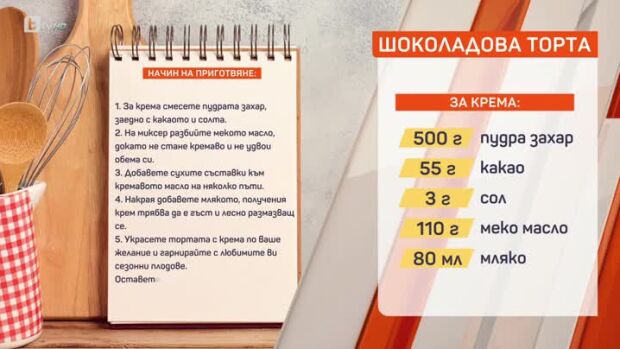 Снимка: Шоколадова торта