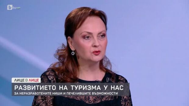 Снимка: Поли Карастоянова за развитието на туризма у нас