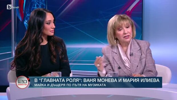 Снимка: В главната роля: Ваня Монева и Мария Илиева