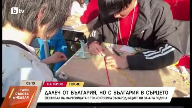 Снимка: Фестивал на мартеницата в Токио