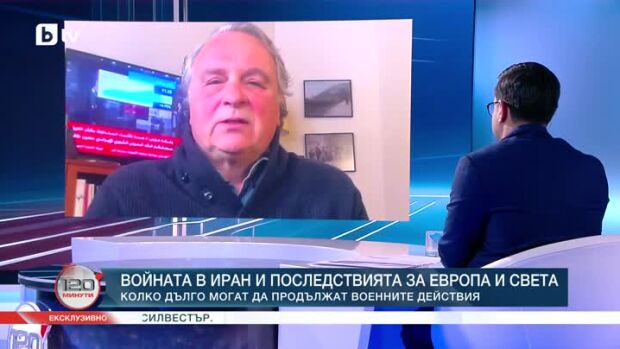 Снимка: Петролното оръжие на Иран: Бившият агент на ЦРУ Робърт Беър пред Светослав Иванов