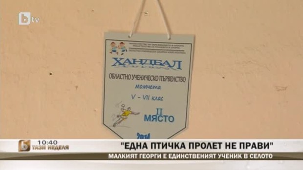 Снимка: "Една птичка пролет не прави"