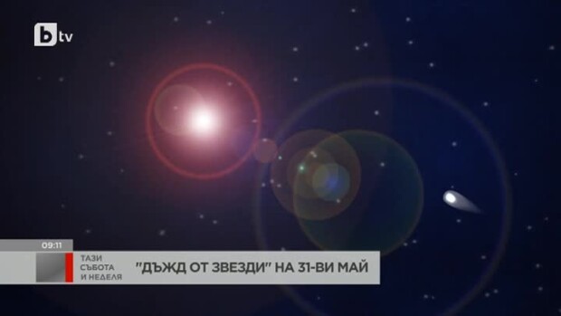 Снимка: "Дъжд от звезди" може да наблюдаваме на 31 май